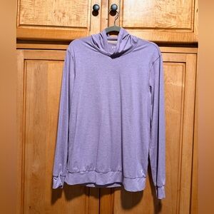 Purple Long Sleeve Pullovers and